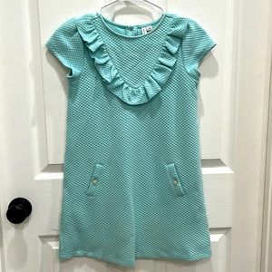 Janie and Jack soft quilted dress. Size 10. Girl.